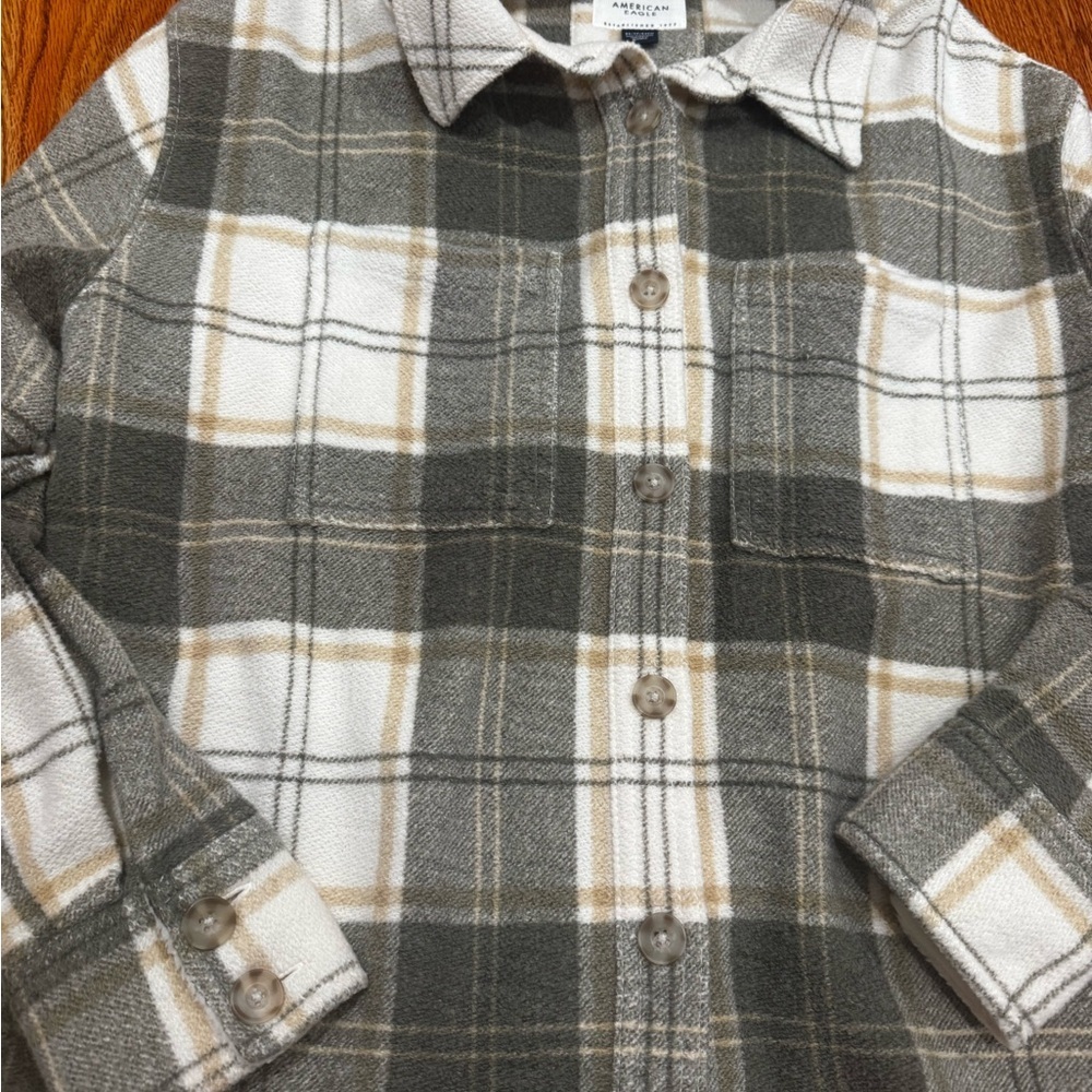American Eagle Checkered Shirt - Picture 3 of 3